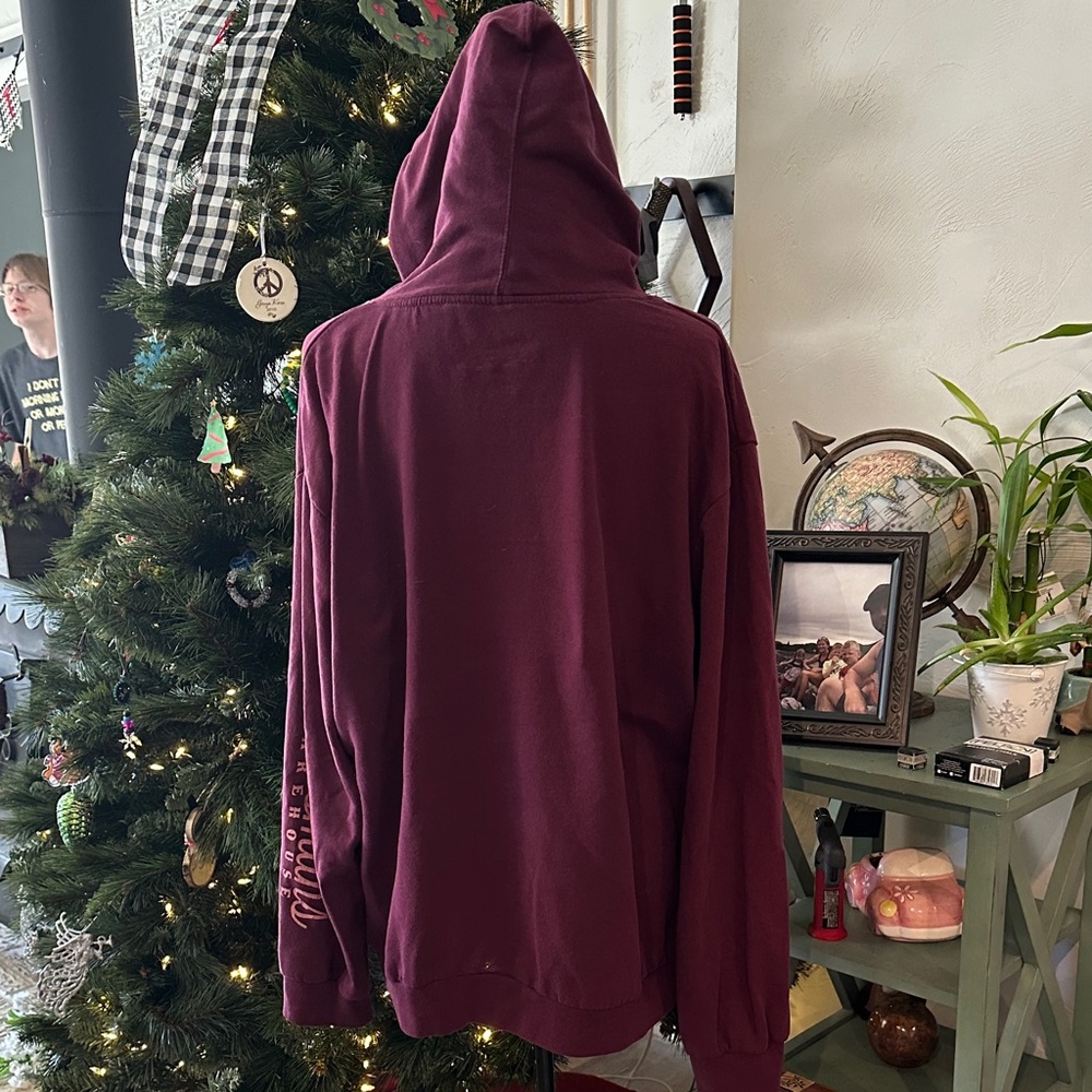 Women’s Purple Hoodie Sweater - Picture 4 of 10